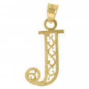 10Kt Initial Charm